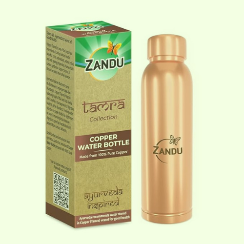 Zandu copper bottle